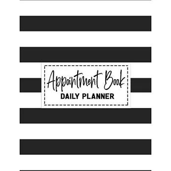 Appointment Book Daily Planner: Undated 52 Weeks Appointment Book For Salons, Nail Technicians, Spas, Beauty, Hair Stylists, Estheticians, Makeup Arti