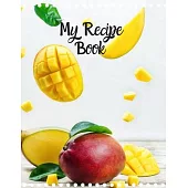 My Recipe Book: Blank Recipe Journal to Write in for Women, Food Cookbook Design, 120 places for recipes, Perfect gifts for women (126