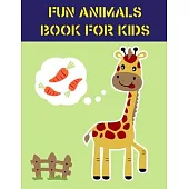 Fun Animals Book For Kids: Funny Coloring Animals Pages for Baby-2