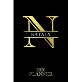 Nataly: 2020 Planner - Personalised Name Organizer - Plan Days, Set Goals & Get Stuff Done (6x9, 175 Pages)