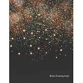 Blank Drawing Book: 130 Pages, 8.5