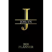 Joslyn: 2020 Planner - Personalised Name Organizer - Plan Days, Set Goals & Get Stuff Done (6x9, 175 Pages)