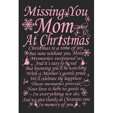 博客來-Missing you mom at Christmas: Perfect For Mother''s Day