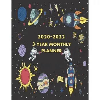 2020-2022 3 Year Monthly Planner: Aerospace Engineer Gifts: Jan 1, 2020 to Dec 31, 2022: Monthly Planner + Bible Quotations and Pretty Aerospace Cover