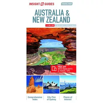 Insight Guides Travel Map New Zealand (Insight Maps)