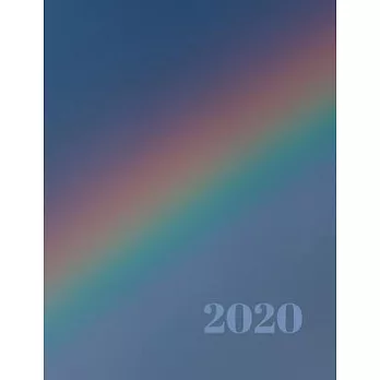 2020 Planner Weekly: Dec 29, 2019 to Jan 2, 2021: Weekly Planner with Calendar Views and Nice Rainbow Cover