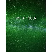 Sketch Book: Space Activity Sketch Book For Kids Notebook For Drawing, Sketching, Painting, Doodling, Writing Sketch Book For Child
