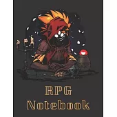 RPG Notebook: Trinket Wagon Darkest Dungeons Edition - Mixed paper: Hexagon, Dot Graph, Dot Paper, Pitman: For role playi ng gamers: