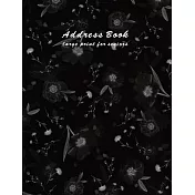 Address Book Large Print for Seniors: Address Book Large Print Easily To Use For Seniors And Anyone Or The Vision-Impaired ※ Address Book Have S