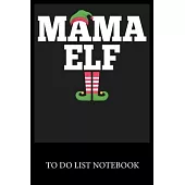Mama Elf: Checklist Paper To Do & Dot Grid Matrix To Do Journal, Daily To Do Pad, To Do List Task, Agenda Notepad Daily Work Tas