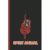 Spirit Animal: Notebook & Journal Or Diary For Students & Slow Loris Lovers As Gift, Date Line Ruled Paper (120 Pages, 6x9