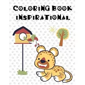 Coloring Book Inspirational: Christmas books for toddlers, kids and adults