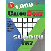 1,000 + Calcudoku sudoku 7x7: Logic puzzles easy - medium levels