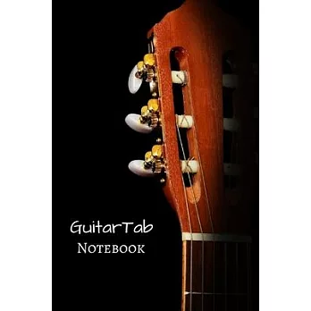 GuitarTab Notebook: A perfect notebook with tablature for guitar to save your guitar lessons and guitar chords