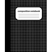 Composition Notebook: Graph Paper, Quad Ruled, for Teens Kids Students Girls for Home School College... Notes - Grid Paper Notebook (Large,