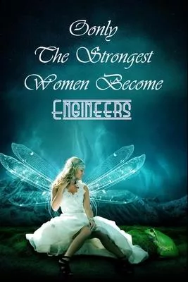 Only The Strongest Women Become Engineers: Ruled Journal Notebook Gift Engineers To Write In Gift For Mother’’s Day gift, Grandma, Moms, granddaughter,