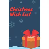 Christmas Wish List 2017: Red Stockings, Gift List, Journal or Notebook, Blank Pages, Softcover