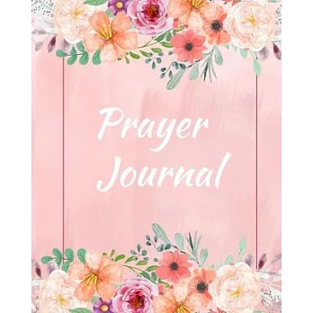 Prayer Notebook Journal: Gratitude Prompts, Prayers, Blessings and Guided Notebook Format Suitable For Taking to Church to Write Notes, Perfect