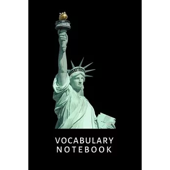Vocabulary Notebook: American English, 6＂x 9＂, 2500 words, 110 pages, 2 columns, lines, learn to speak a language