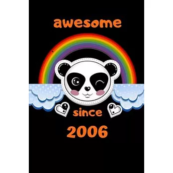 博客來-awesome since 2006 notebook: awesome since 2006 journal notebook ...