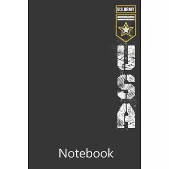 USA Army: Notebook, Composition Book for School Diary Writing Notes, Taking Notes, Recipes, Sketching, Writing, Organizing, Chri