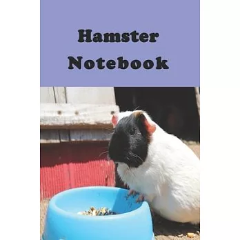 Hamster Notebook: hamster gift for women-120 Pages(6＂x9＂) Matte Cover Finish