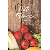 Diet Planner: Food Journal and Activity Tracker, Weight Loss Diet, Three Months Diet Journal (111 Pages, 6 x 9 inches)