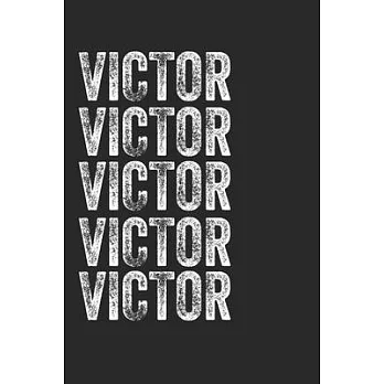 博客來-Name VICTOR Journal Customized Gift For VICTOR A beautiful ...