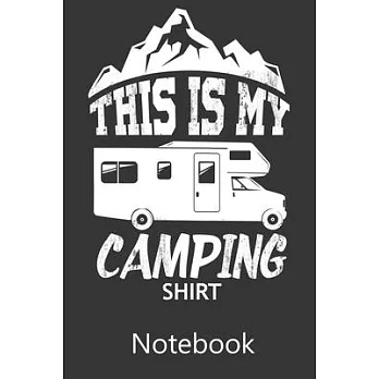 This is My Camping: Notebook, Composition Book for School Diary Writing Notes, Taking Notes, Recipes, Sketching, Writing, Organizing, Chri