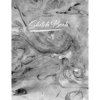 Sketch Book: Blank Sketch book for Creatives - Drawing, Painting, Doodling, Sketching and Writing, white paper, 8.5 x 11 inch, Blue