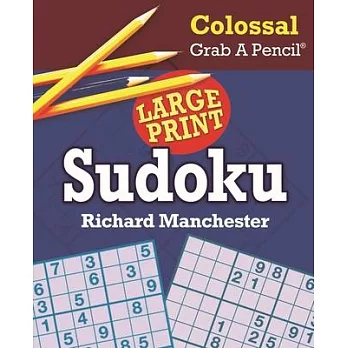 Colossal Grab a Pencil Large Print Sudoku