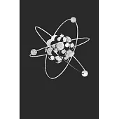 Physics Atom: Dotted Bullet Notebook (6
