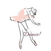 Dance!: Top Ballet journal For Journaling -lined White Notebook - Composition Book -Planner - Diary - Cover Logbook Page Size