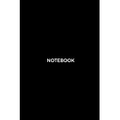Unlined Notebook blank: Notebook, 120 Pages, 6x9, Soft Cover, Matte Finish (2020)