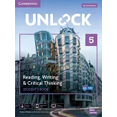 Unlock Level 5 Reading, Writing, & Critical Thinking Student’s Book, Mob App and Online Workbook w/ Downloadable Video