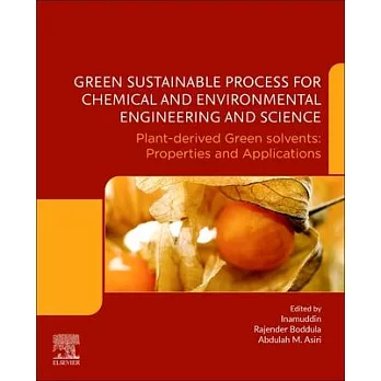 Green Sustainable Process for Chemical and Environmental Engineering and Science: Plant-Derived Green Solvents: Properties and Applications