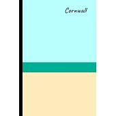 Cornwall: Beach Journal / Lined Notebook Gift (6