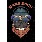 Hard Rock Planner: Hard Rock Dog Music Calendar 2020 - 6 x 9 inch 120 pages gift