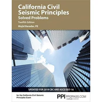 California Civil Seismic Principles Solved Problems