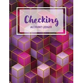 Checking Account Ledger Simple Debit Credit Book: General journal sheet - Accounting books journal and ledger - Bookkeeping ledger - Ledger account -