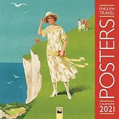 English Travel Posters Wall Calendar 2021 (Art Calendar)