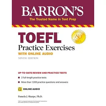 TOEFL Practice Exercises : Test of English as a Foreign Language [2020ed] /