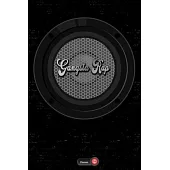 Gangsta Rap Planner: Boom Box Speaker Gangsta Rap Music Calendar 2020 - 6 x 9 inch 120 pages gift