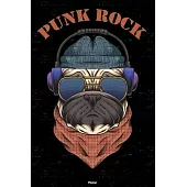 Punk Rock Planner: Punk Rock Dog Music Calendar 2020 - 6 x 9 inch 120 pages gift