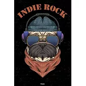 Indie Rock Planner: Indie Rock Dog Music Calendar 2020 - 6 x 9 inch 120 pages gift
