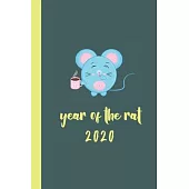 year of the rat 2020: mouse year of the rat 2020 diary Spring Festival Astrology Zodiac Chinese New Year Greeting Journal Diary, New Year Gi