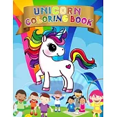 Unicorn Notebook: A Unicorn Coloring Book with 50 Unique Unicorns Design for Kids