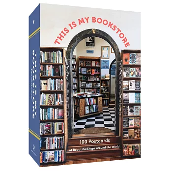 書迷的夢想書店明信片(100張不重複) This Is My Bookstore: 100 Postcards of Beautiful Shops Around the World (Notecards for Book Lovers, Stationery Featuring Bookshop Photograph