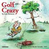 Golf Crazy by Gary Patterson 2021 Mini Calendar