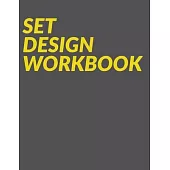 Set Design Workbook: Planner, Organizer, and Sketchbook for Theatrical Production Drafting and Design - Modern Cover Design in Grey and Yel